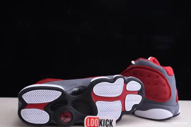 HYPE 414571-600 Jordan Air Red Gym Flint Retro Grey 13 0412